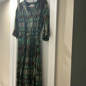 NWT TOAST Isobel Harvey Print Tie Dress sz XS